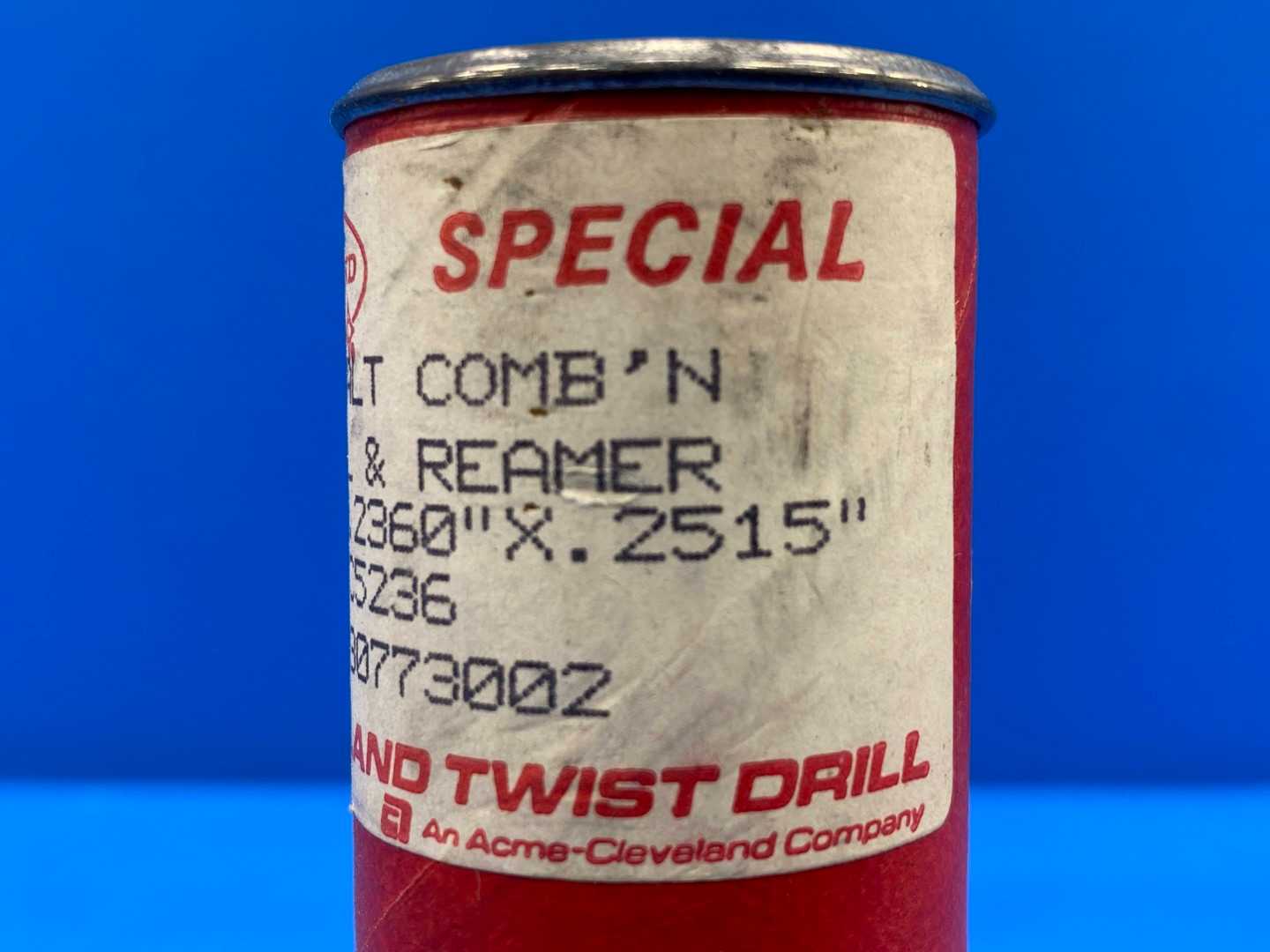 Cleveland Drill & Reamer .2360"x 2515" Diamter x 4-1/2" Long (Tubes of 10)