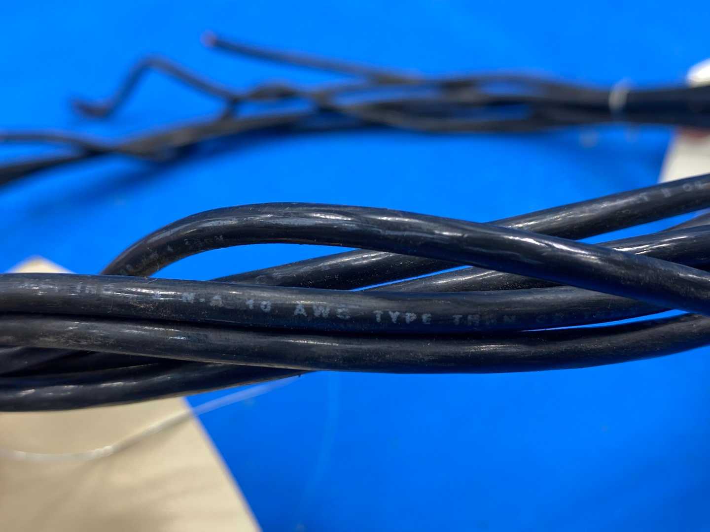 10AWG Black Copper Wire 18FT