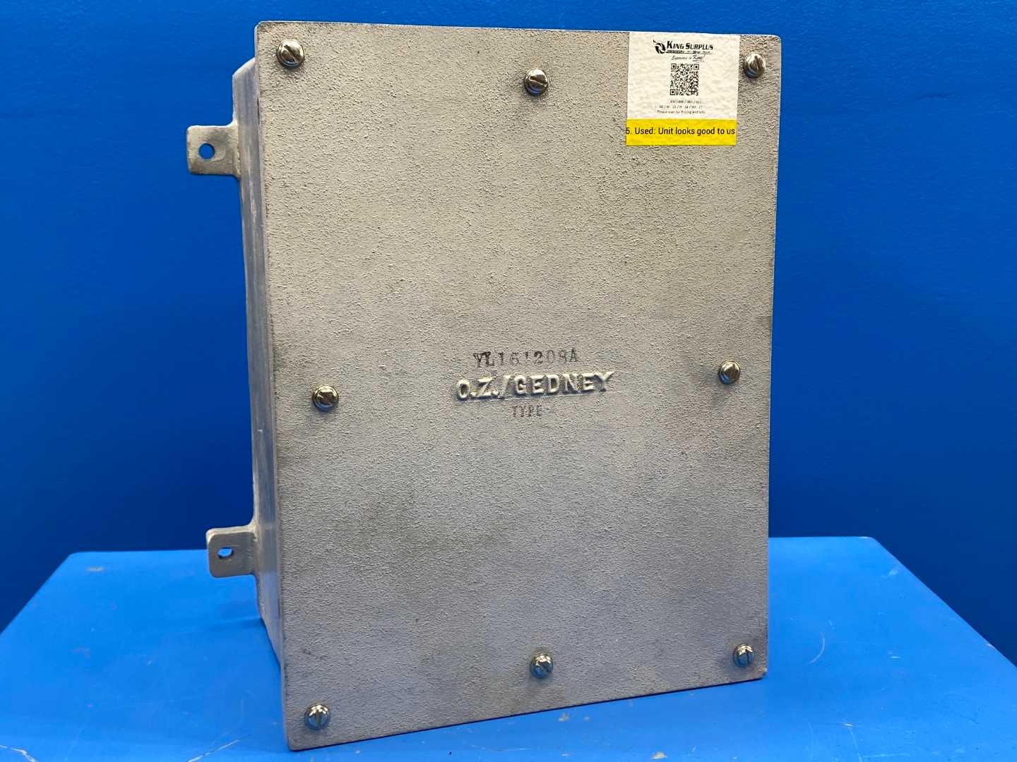 O-Z/Gedney Aluminum Electrical Cabinet YS161208
