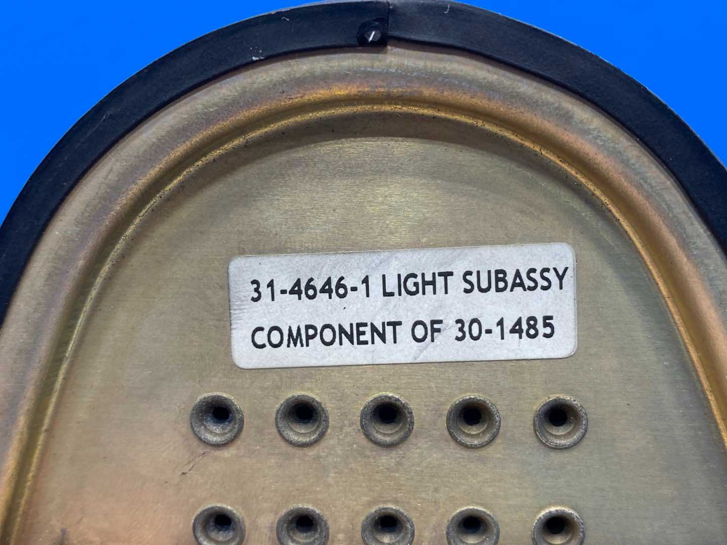 Light Subassembly 72914 Rev: R