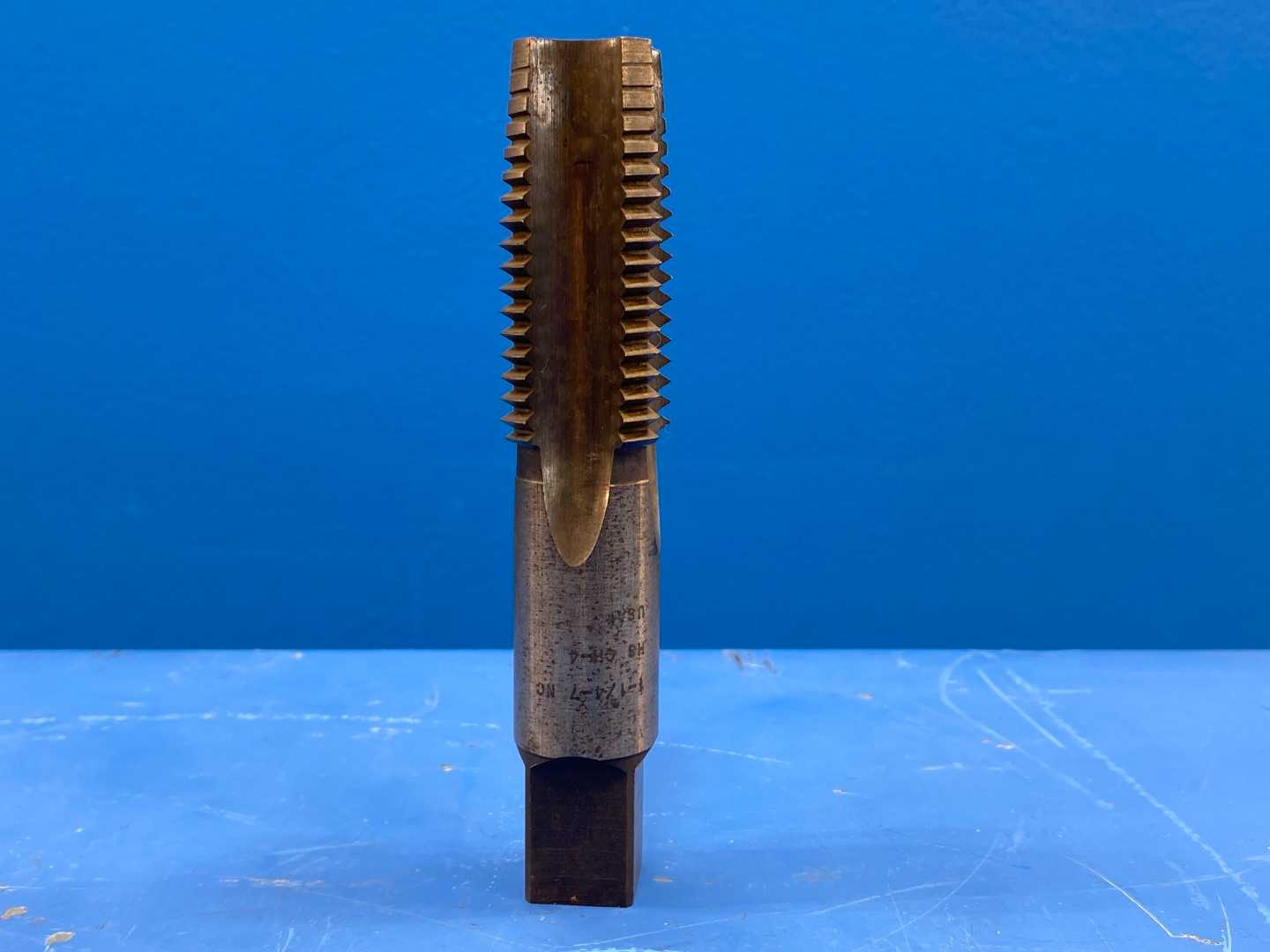 5-3/4"x1-1/16" Steel Tap Drill 1-1/4-7 NC HS GH-4 USA