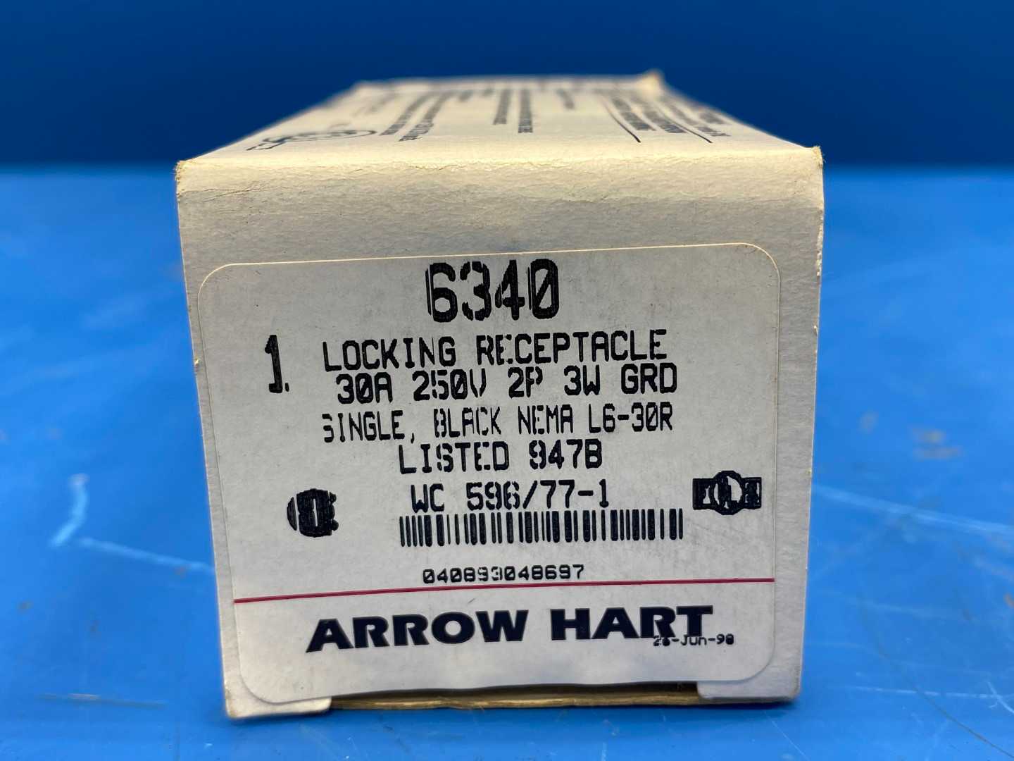 Eaton Arrow Hart 6340 Locking Receptacle