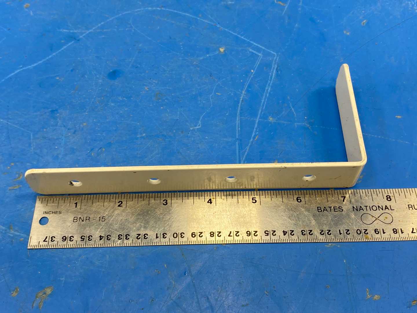 L shaped Wall Mount Support Shelf