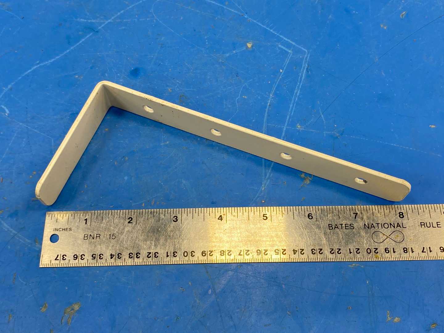 L shaped Wall Mount Support Shelf