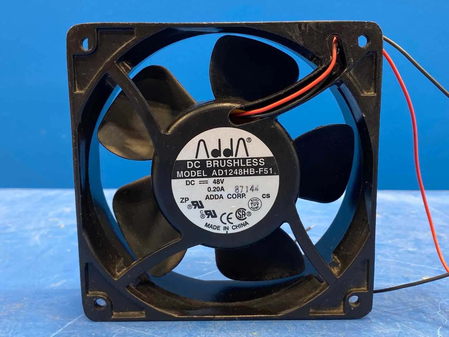 ADDA DC AD1248HB-F51 Brushless Fan 80MM