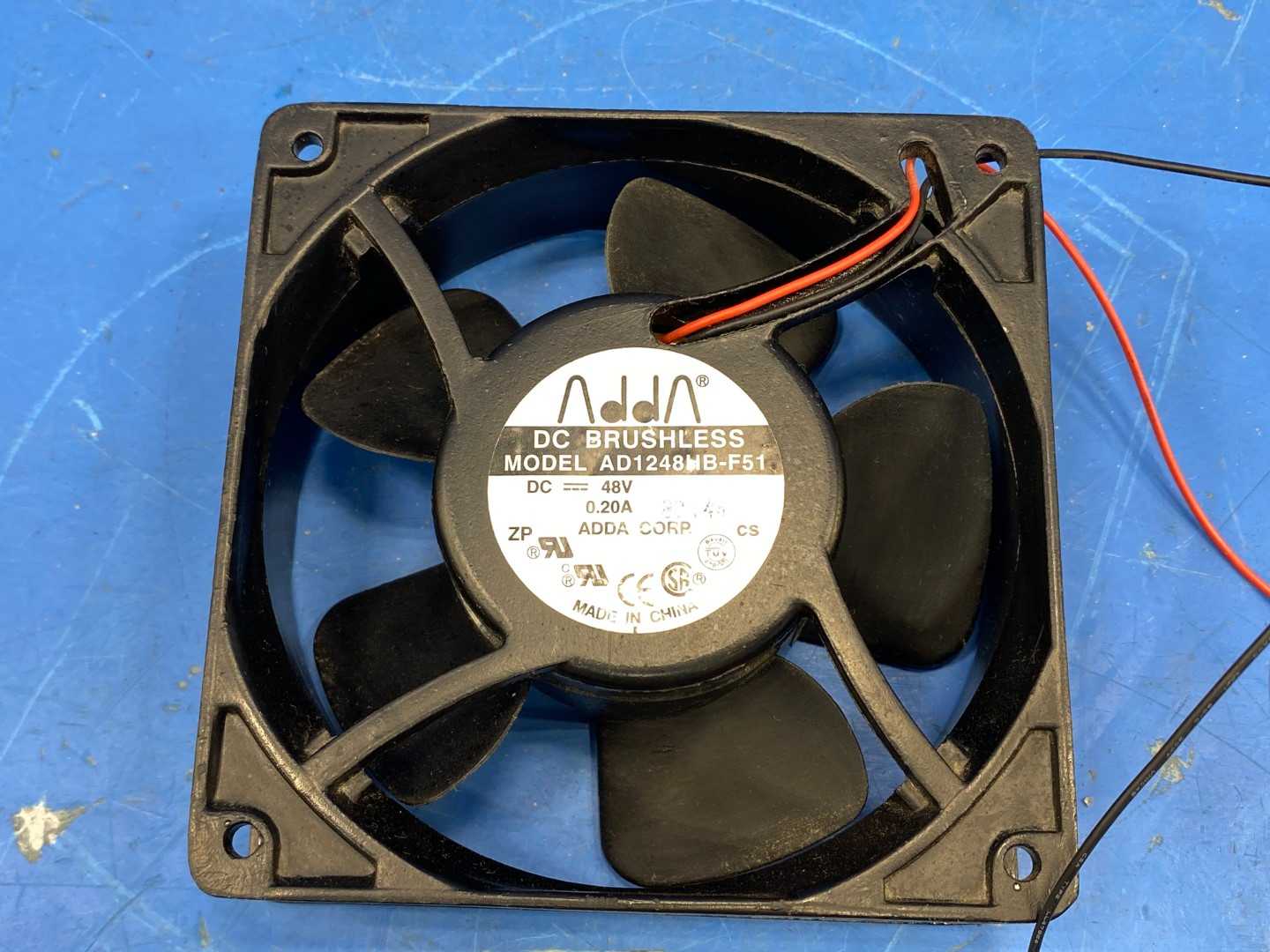 ADDA DC AD1248HB-F51 Brushless Fan 80MM