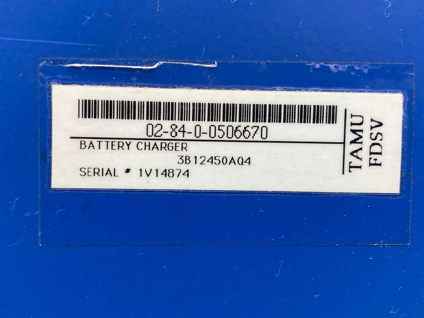 Varta 24 Volt 3B12-450-4 Electric Forklift Battery Charger (Needs Cables)