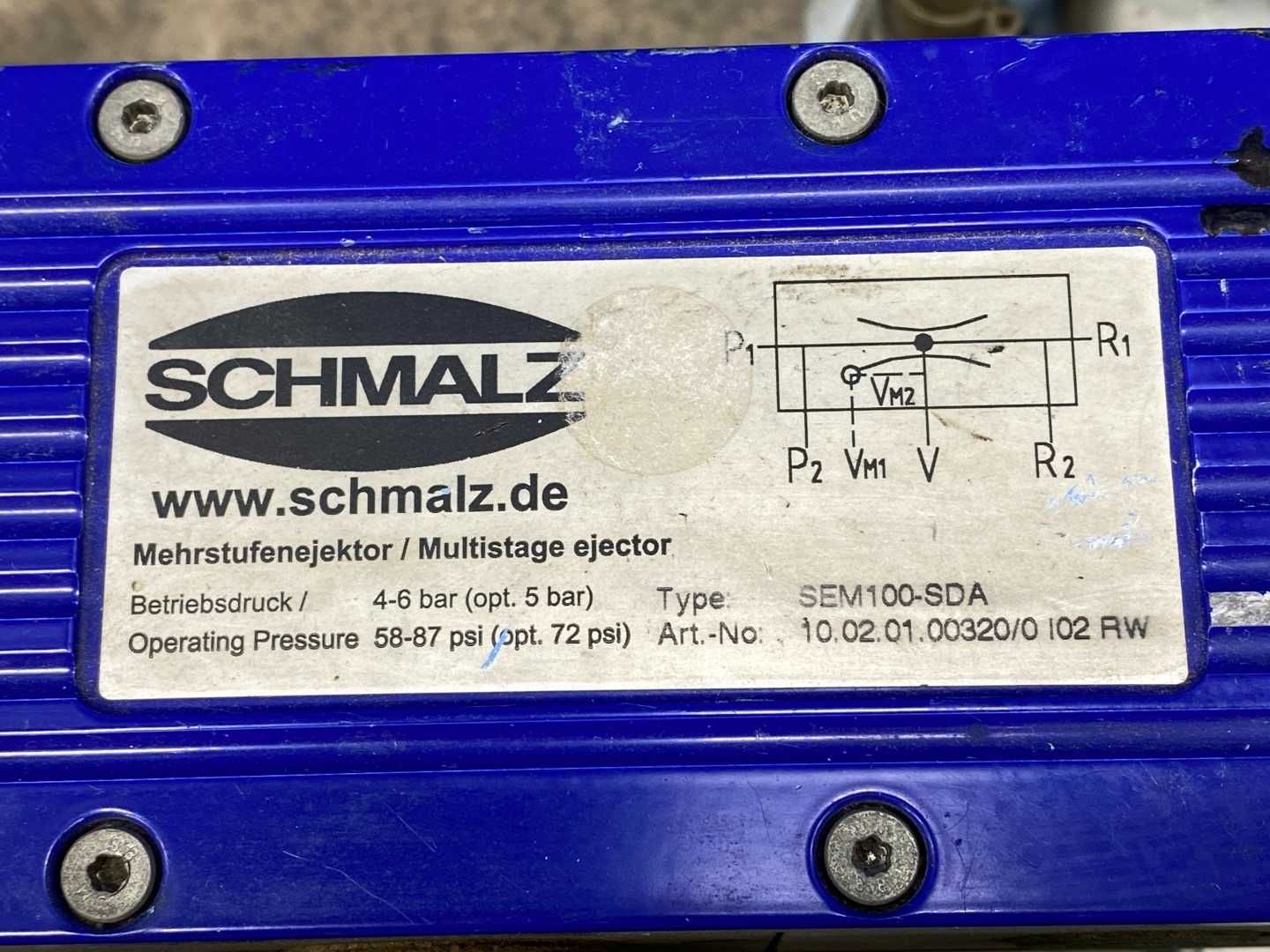 Schmalz Vacumaster 45Kg Vacuum Lifting Device