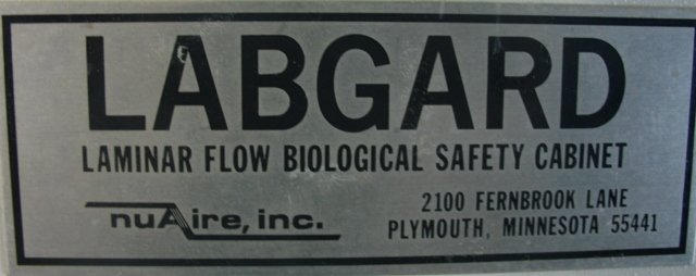 NuAire NU-408FM-400 Class II Type A/B3 Bio VENTED Fume Hood w/stand