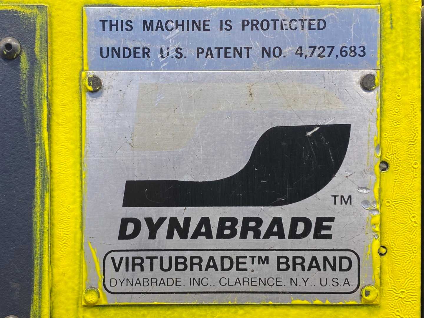 Dynabrade Model 65403 Variable Speed Bench Top Grinder 