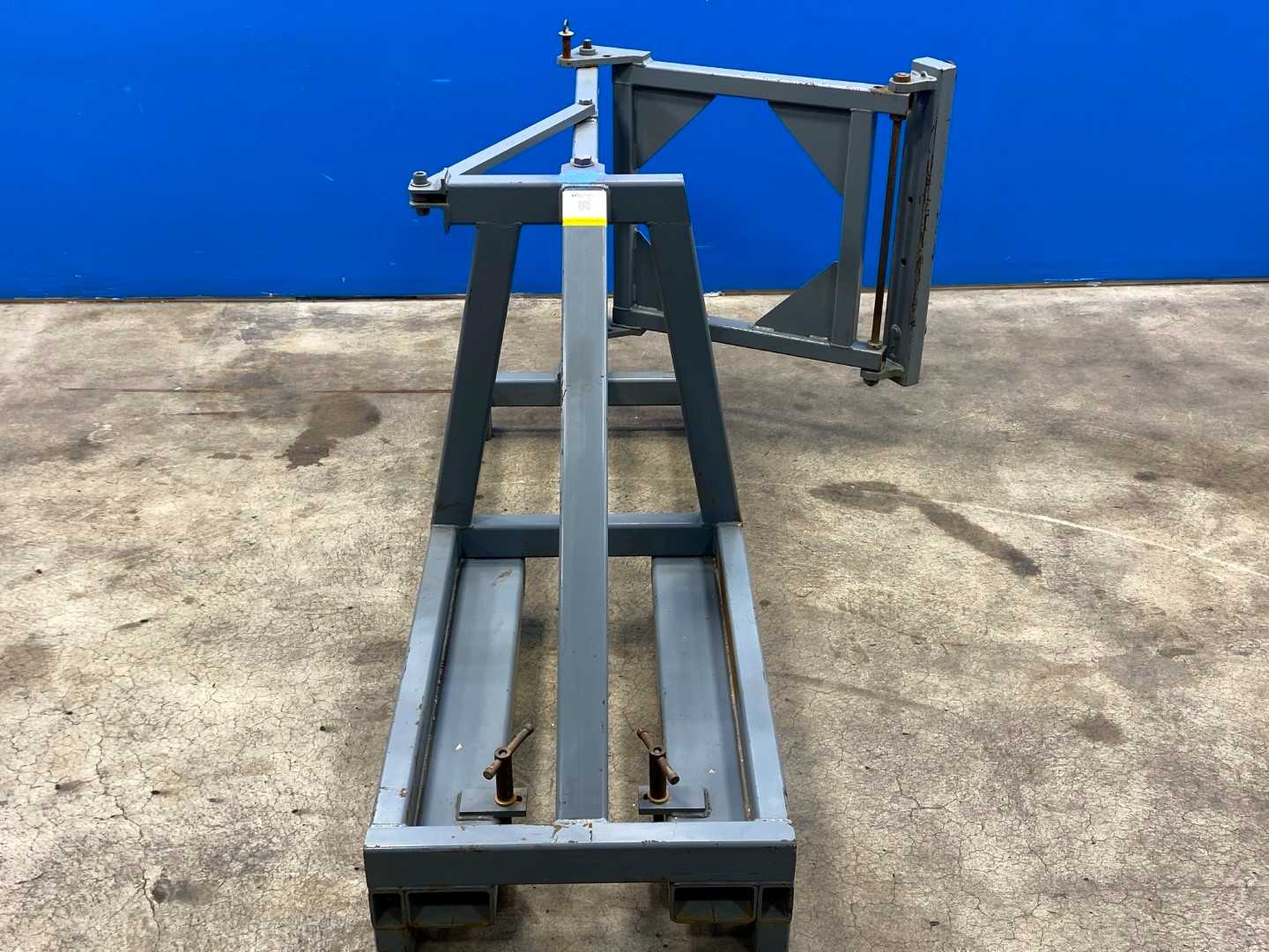 Rotating Custom Forklift Attachment, can be adapted for any use case. 