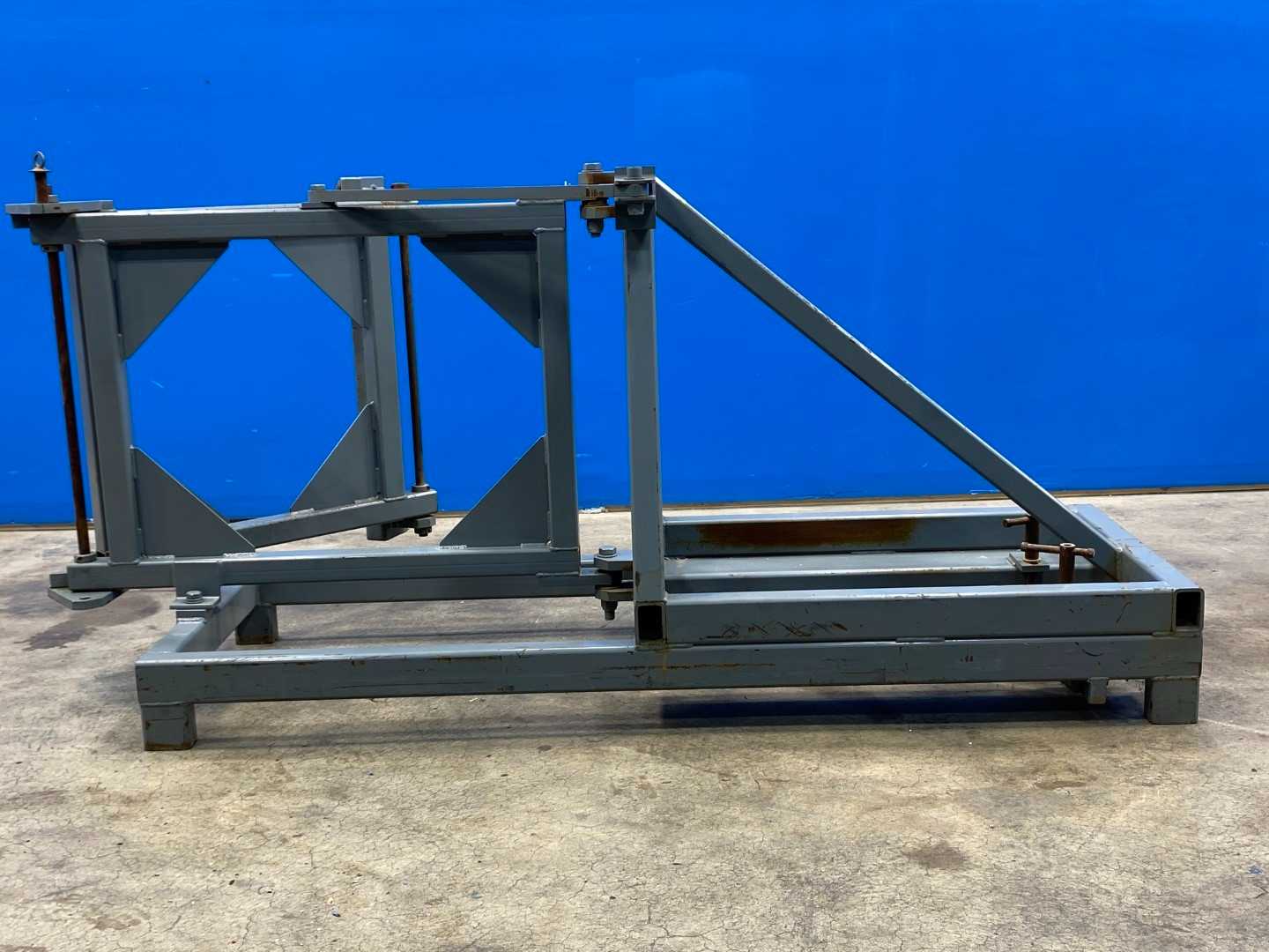 Rotating Custom Forklift Attachment, can be adapted for any use case. 