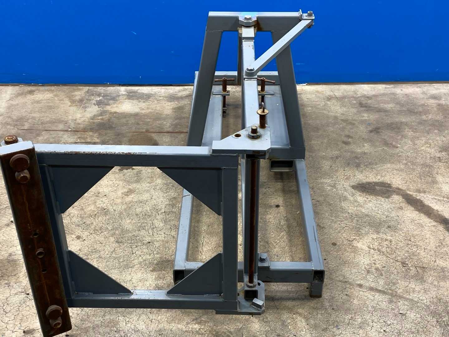 Rotating Custom Forklift Attachment, can be adapted for any use case. 