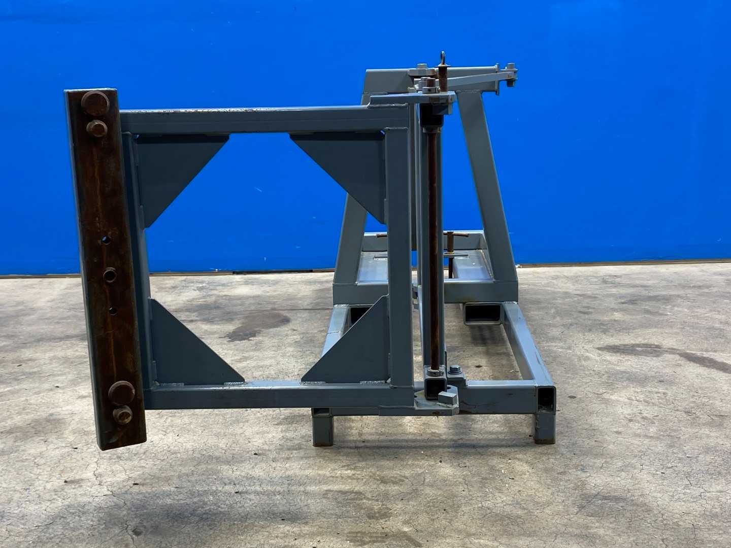 Rotating Custom Forklift Attachment, can be adapted for any use case. 