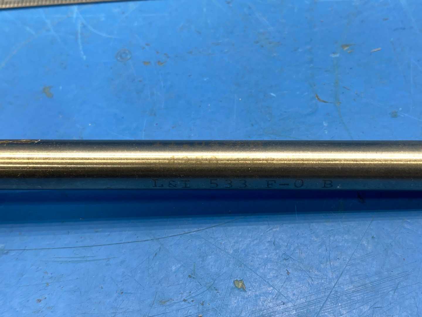 .4350" O.D. HSS CHUCKING REAMER  8" Long