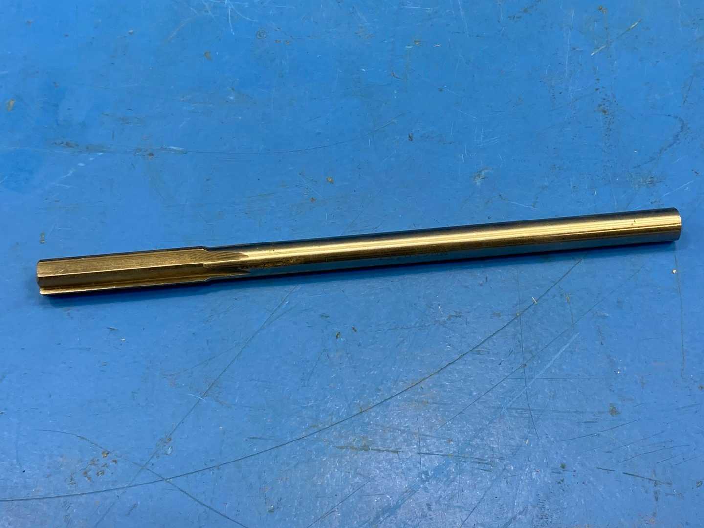 .4350" O.D. HSS CHUCKING REAMER  8" Long