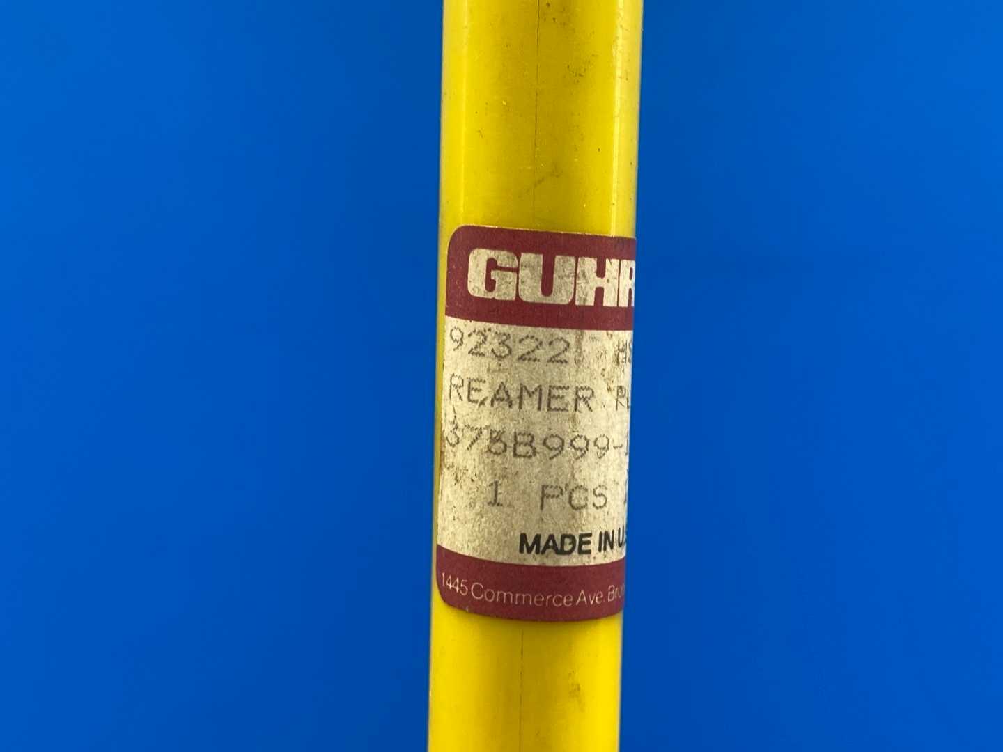 Guhring  HSS 1/2" Diameter x 7"  Reamer