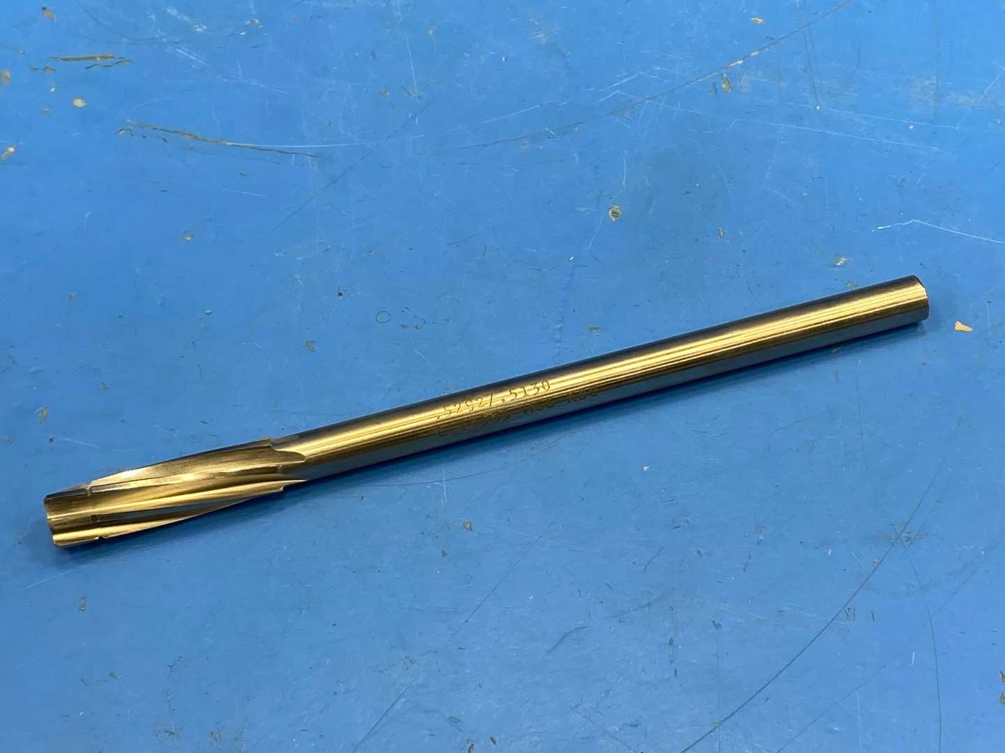 0 .5292 O.D. HSS CHUCKING REAMER SPIRAL 8-1/4" Long