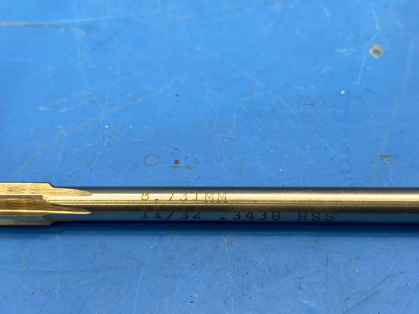 Reamer .3438" x 7-1/2" Long