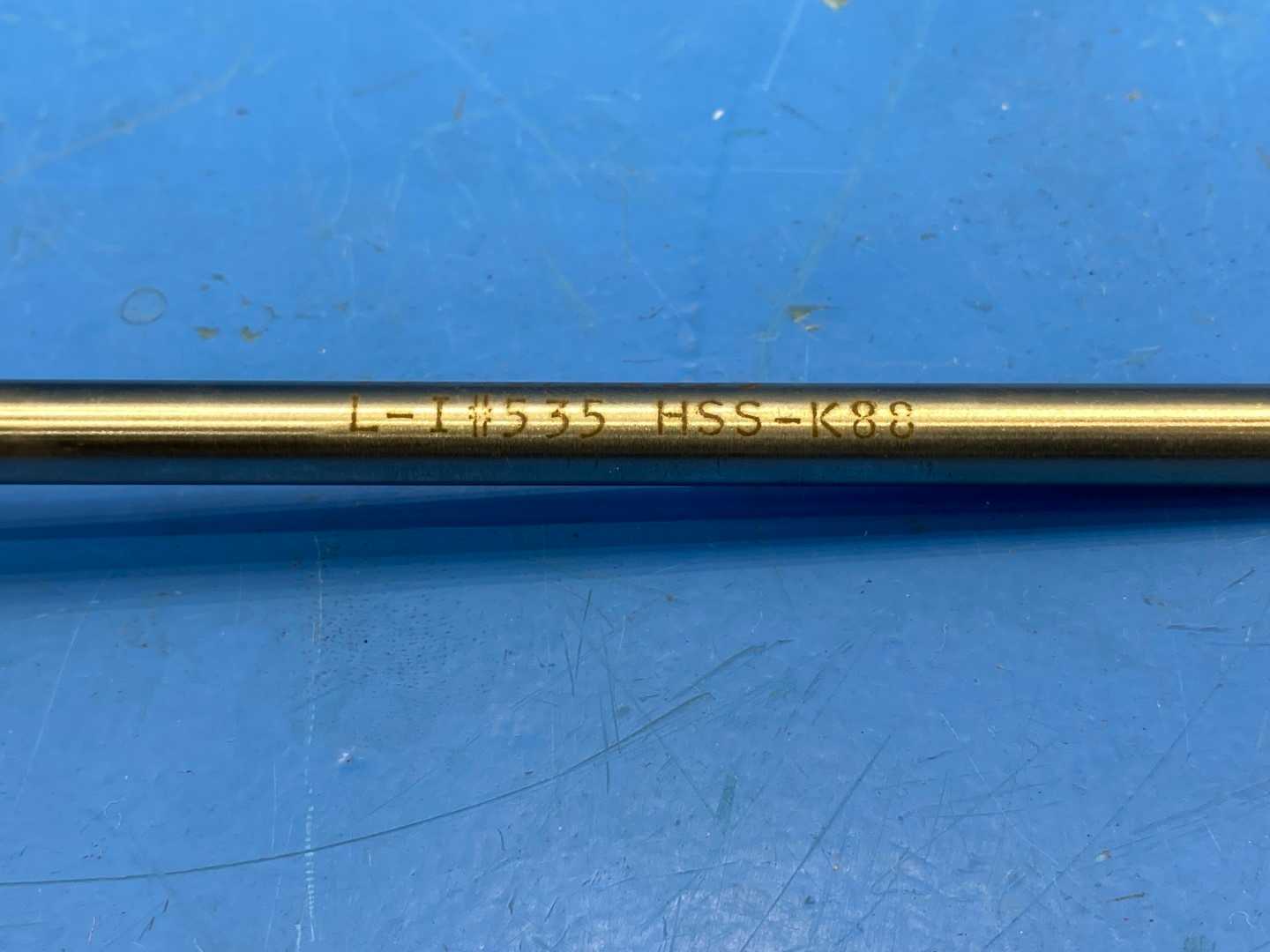 0.3100 OD HSS CARBIDE TIPPED REAMER  x 6" Long