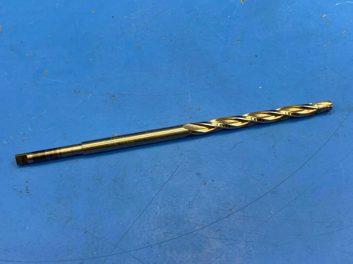 0.3125" Taper Length DRILL BIT Straight Shank Tanged OAL 7-1/2"