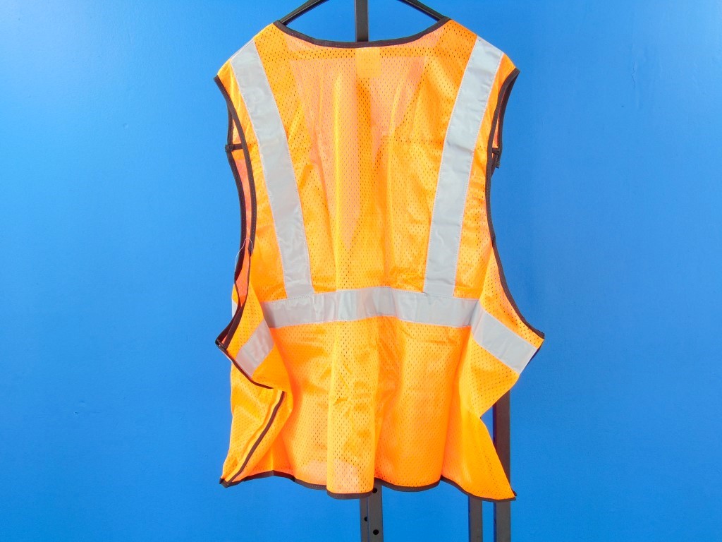 RPS 100% Poly Mesh ANSI/ISEA Compliant Breakaway Medium Safety Vest
