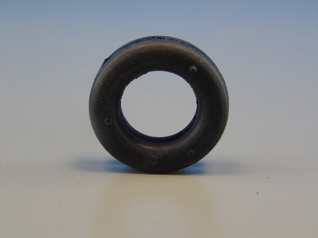 1" x  5/8" x 1/4" Rubber Grommet non-metallic 1/2" Hole  