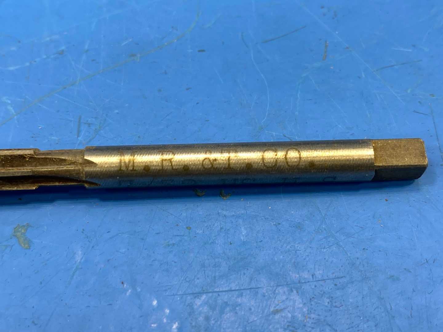 M.R.T CO  7/32 O.D. HSS CHUCKING REAMER   3-3/4" long