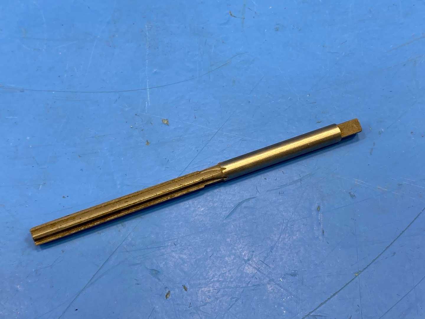 M.R.T CO  7/32 O.D. HSS CHUCKING REAMER   3-3/4" long