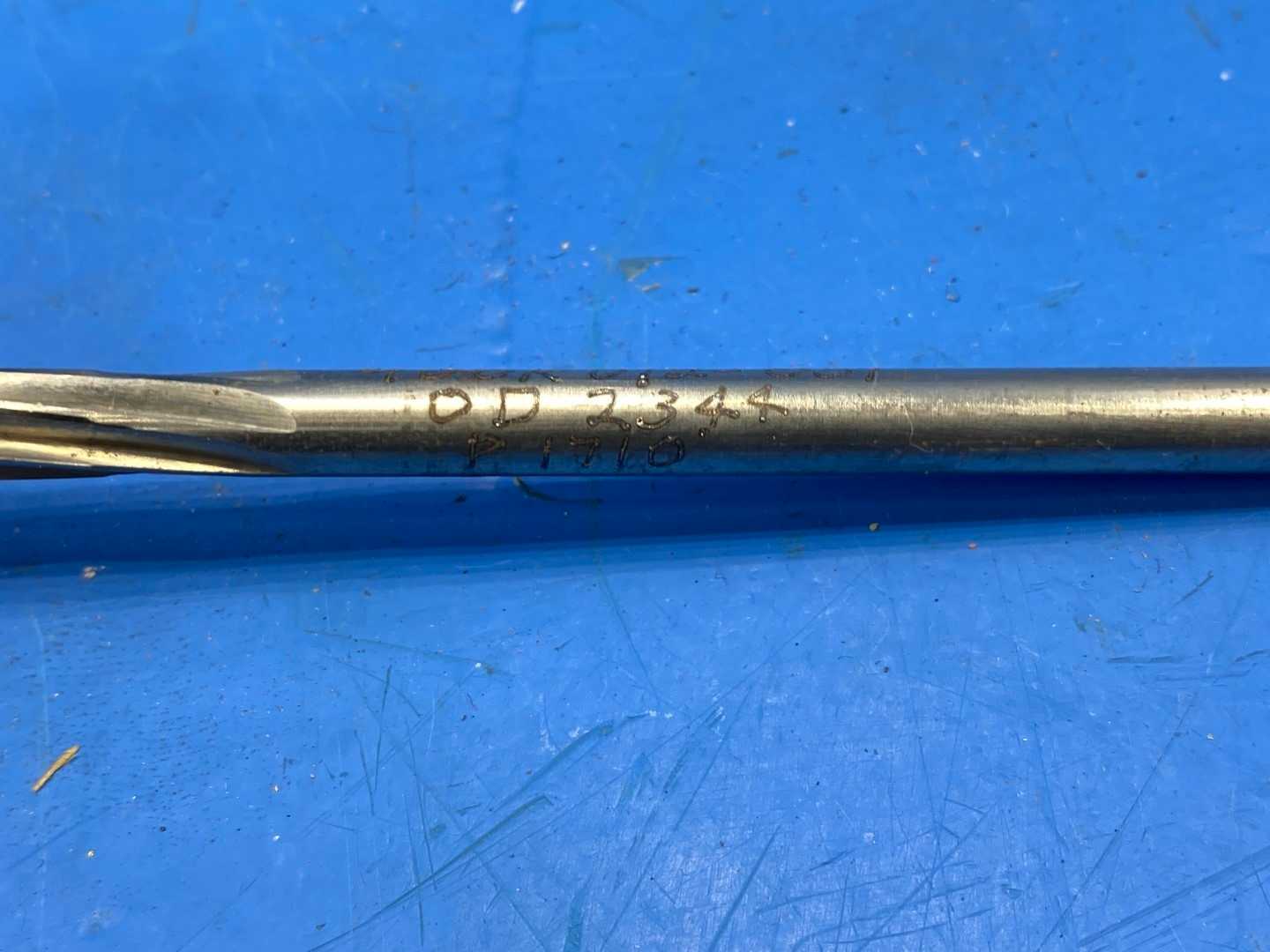 reamer .1700" x .2310" x 4-1/2" Long