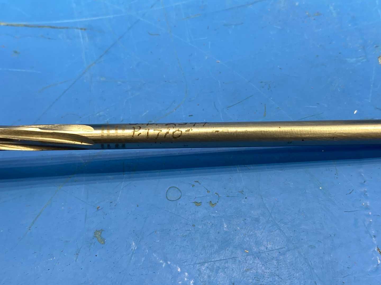  0.2344" OD HSS REAMER SPIRAL  6" Long