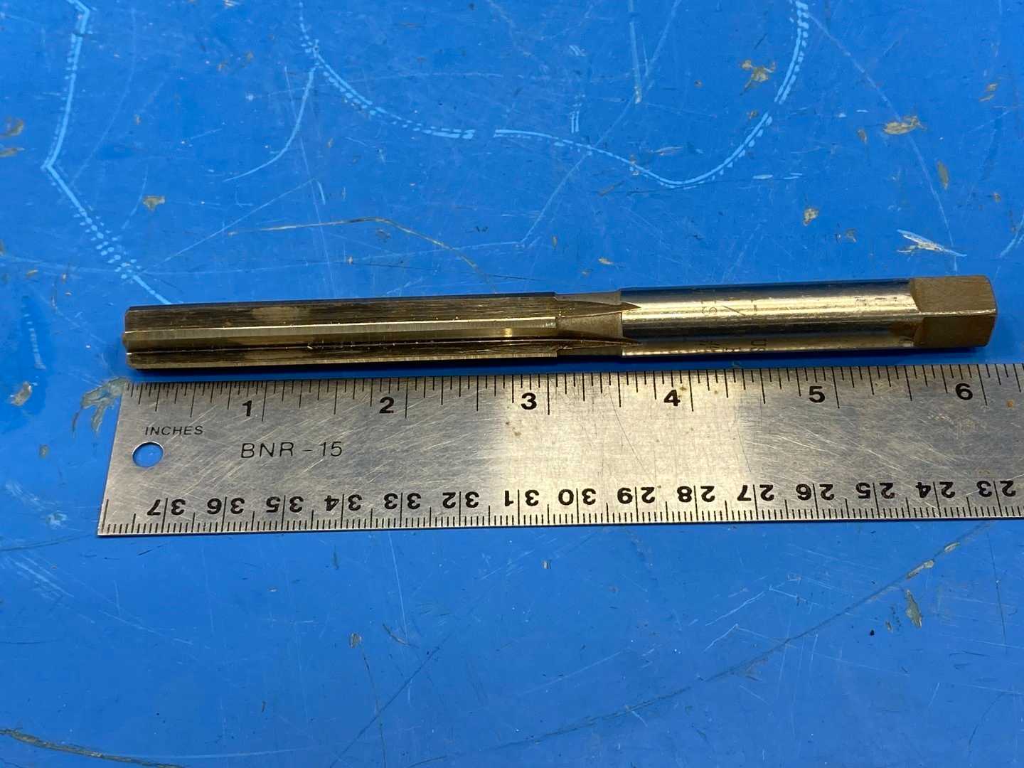 1/2 O.D. HSS CHUCKING REAMER  Diameter x 5-3/4" Long