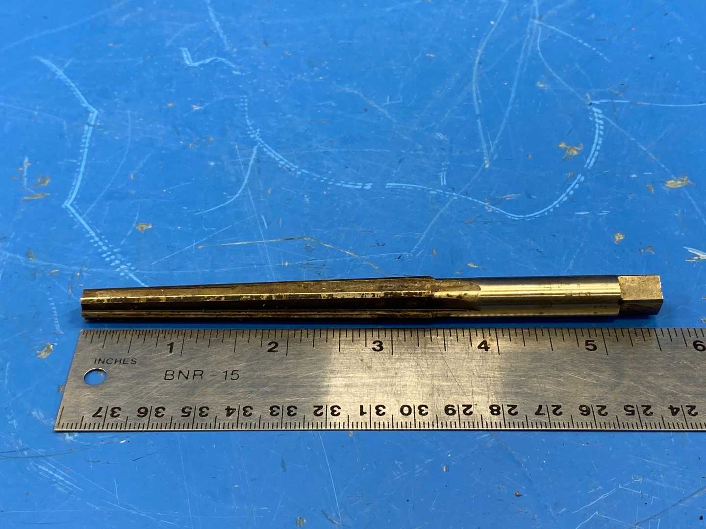 0 .3100" O.D. HSS CHUCKING REAMER 5-1/2" Long