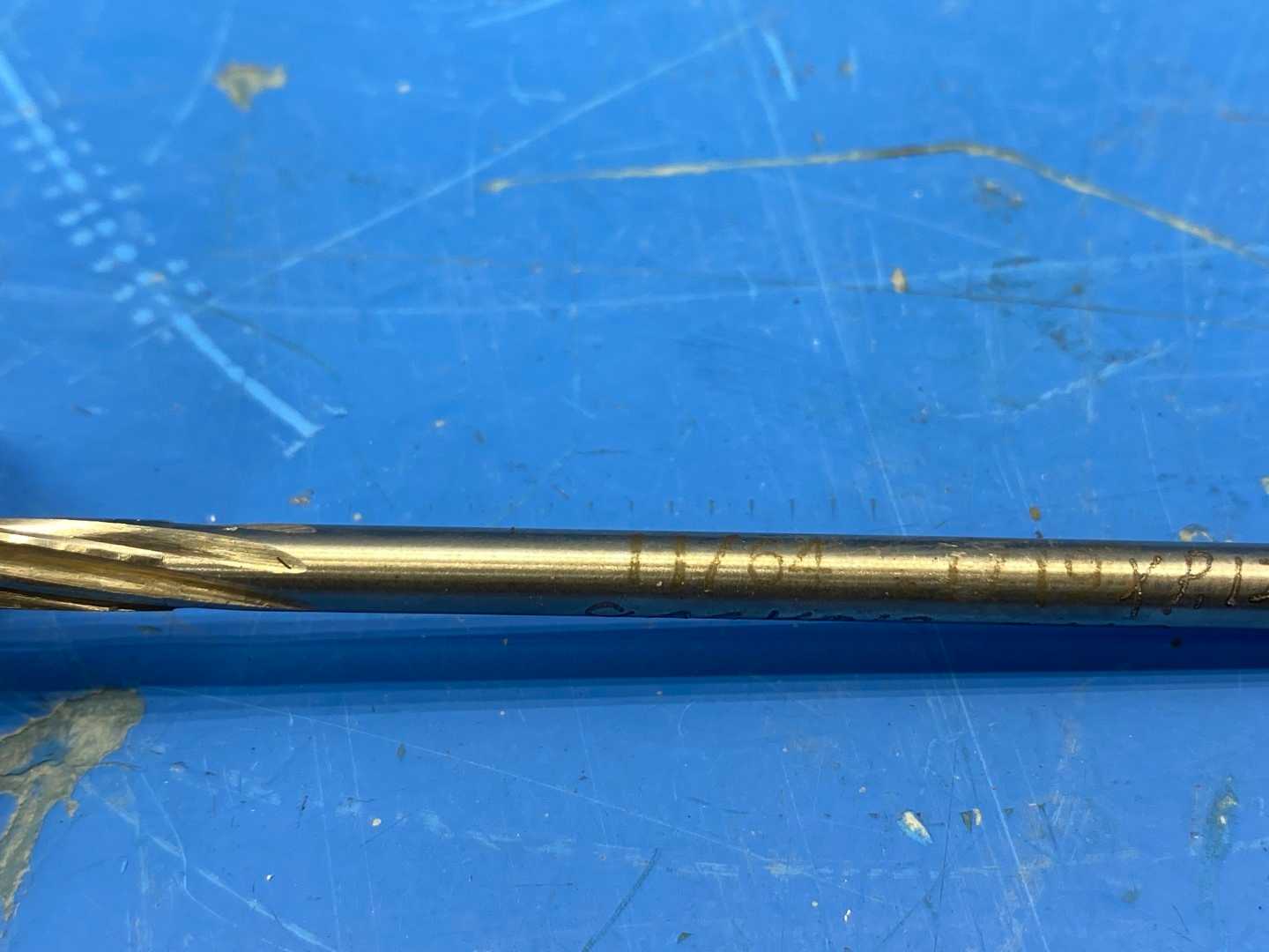 Reamer .1719" x .1285" x 4-1/2" Long