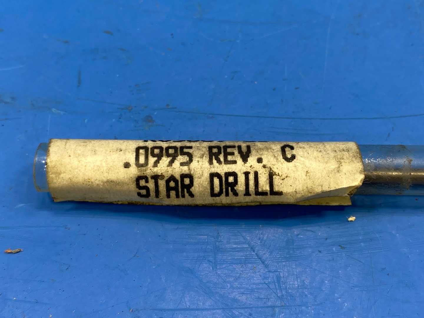 Sterling Carbide 0.0995" Diameter Rev. C Star Drill   4-11/16" Long