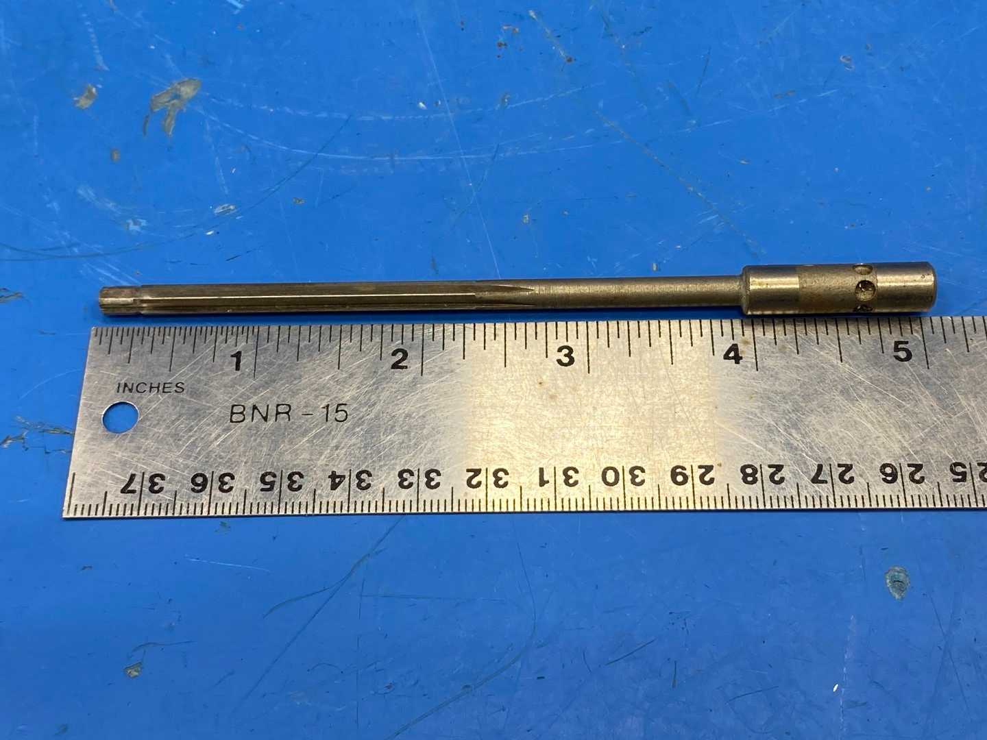 0 .1850" O.D. HSS CHUCKING REAMER   5" long