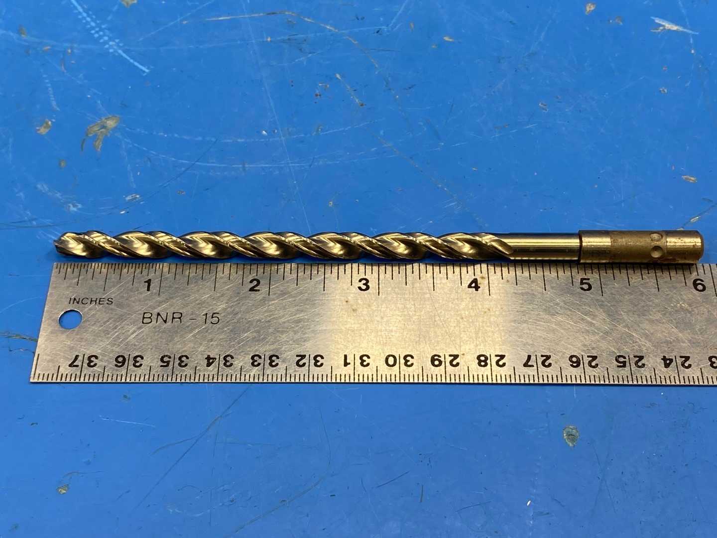 0.2510" Parabolic Taper Length Cobalt Jobber Drill Bits 6" Long