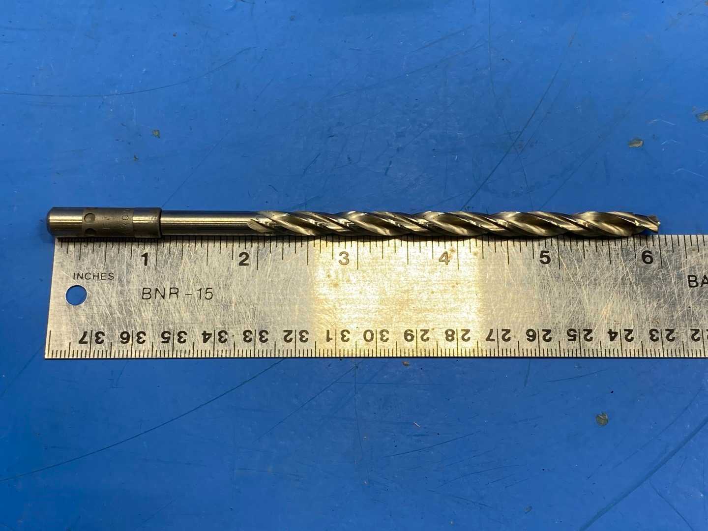 Cleveland Cobalt Comb'n Drill and Reamer .2320" x .2475" 6" Long (Tube of 10)