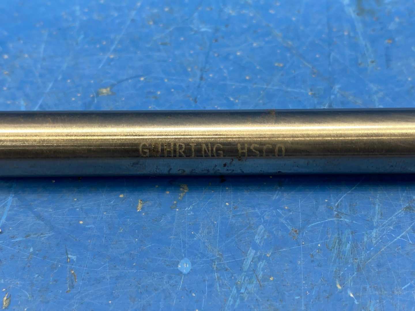 Guhring HSCO Reamer .375" x 0.311" Diameter x 7-1/2" Long