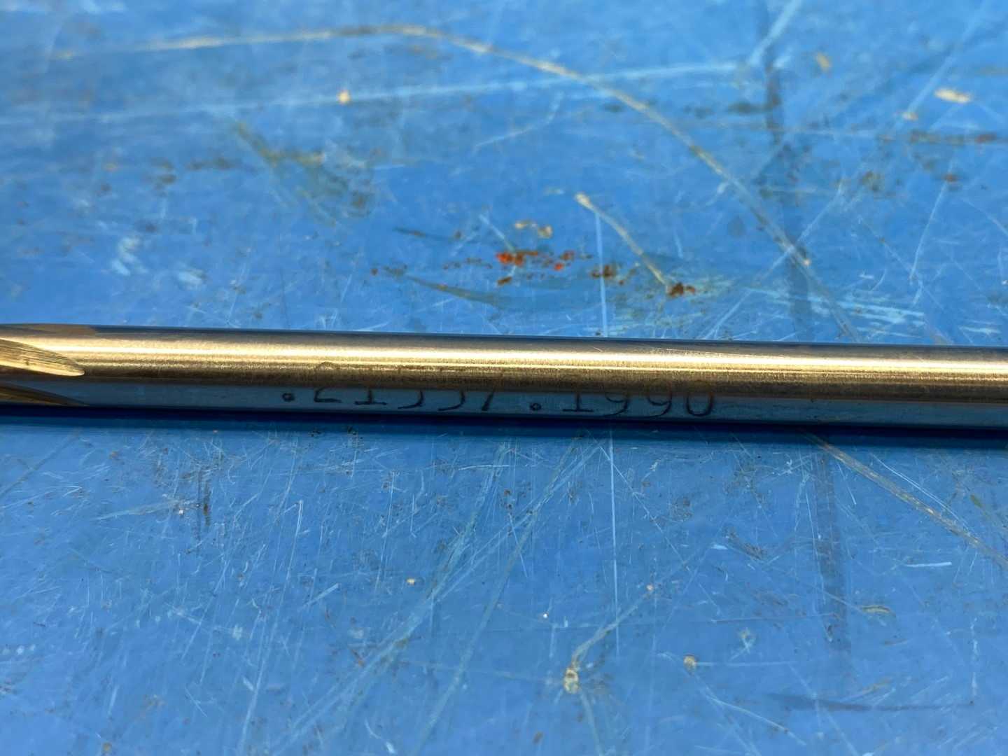 Reamer .2155" x .1990" Diameter x 5" Long