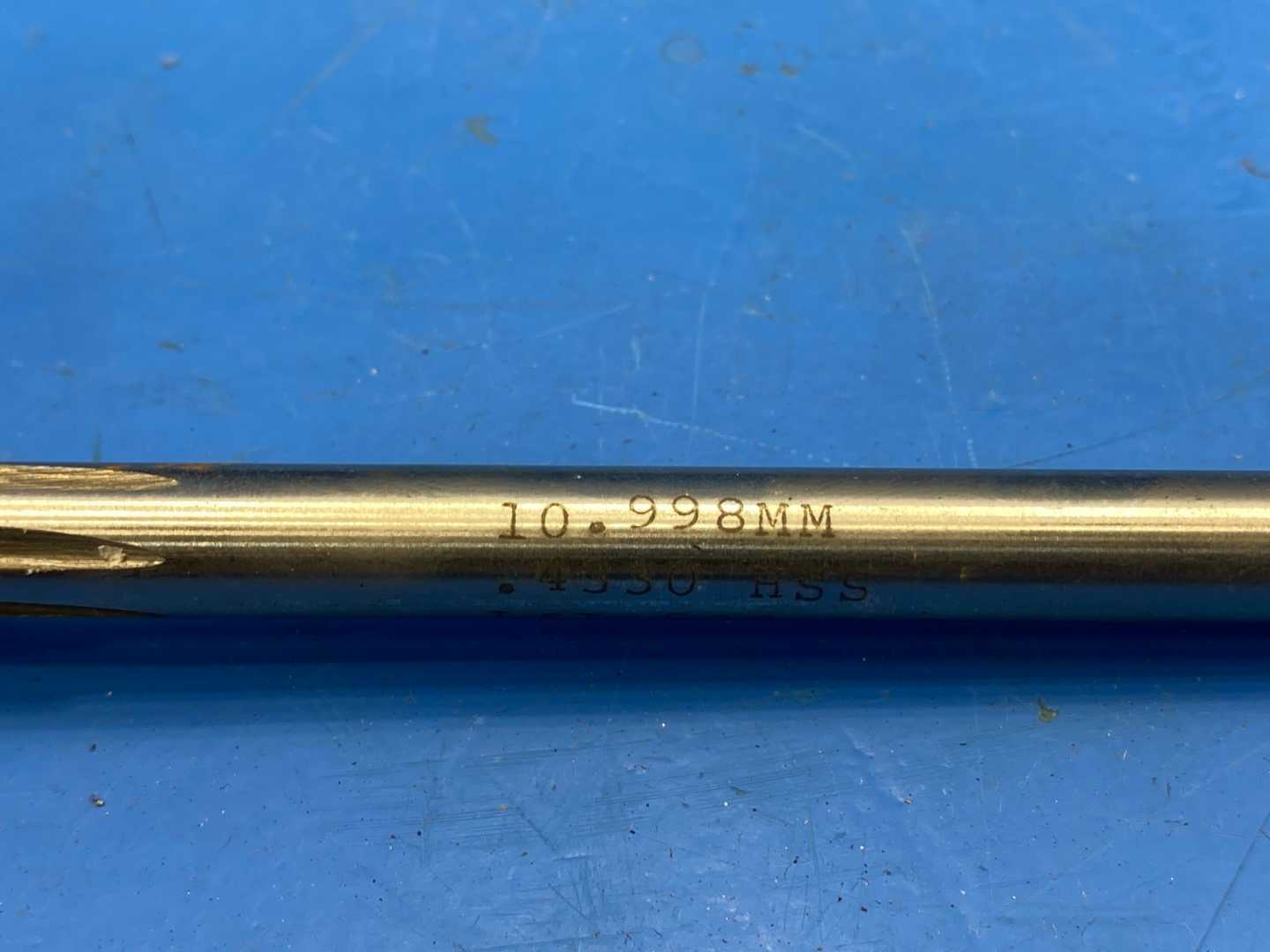 L & I .4330" Diameter Straight Flute Chucking Reamer 7"Long 5.33 L O D