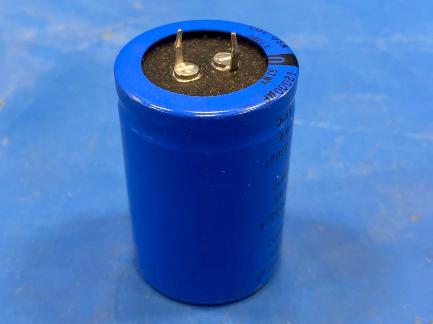 CDE USA 380LX 8274 Capacitor 63WV