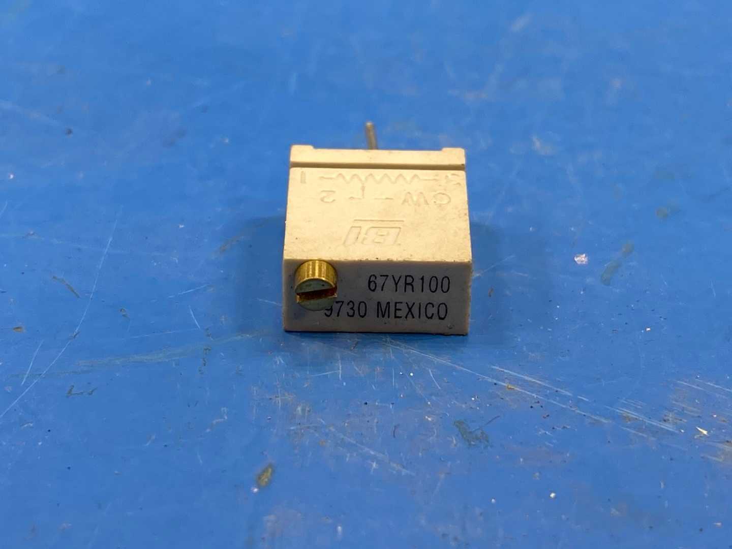 BI Technologies 67YR100 9740 Trimmer Resistor LOT OF 10