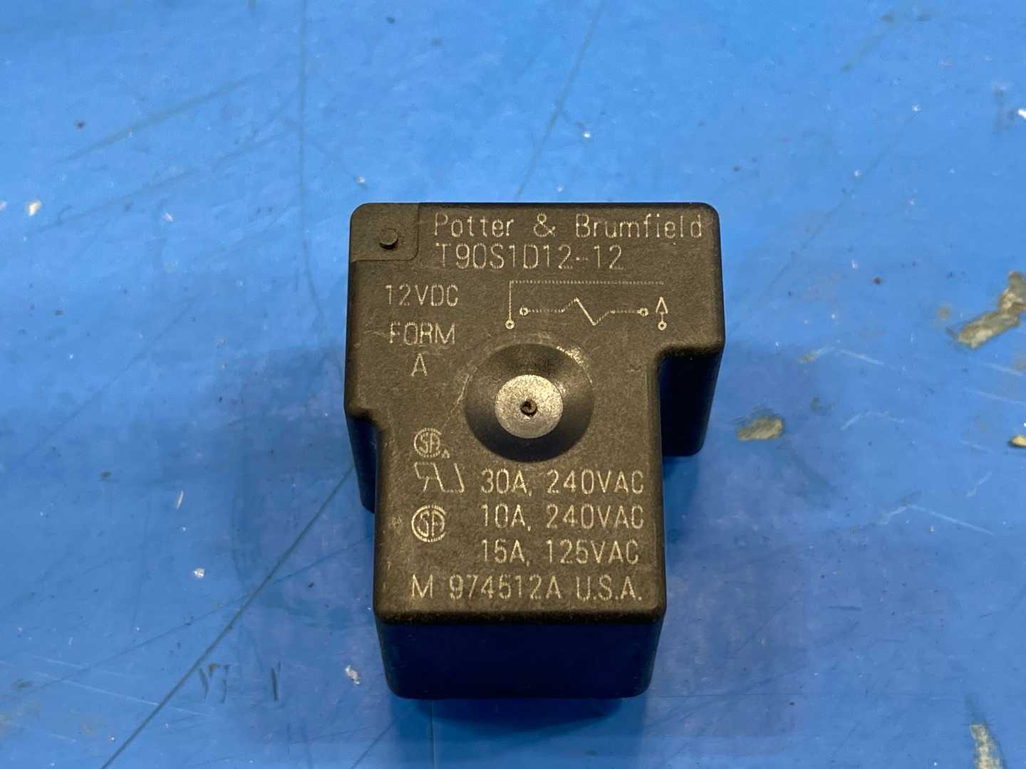 Potter & Brumfield T90S1D12-12 12VDC Relay