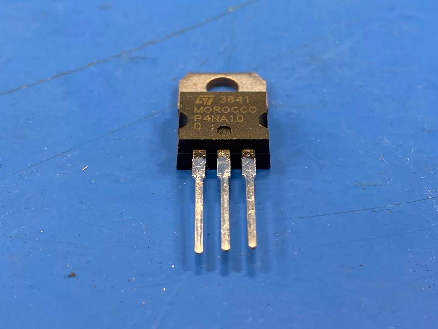 STMicroelectronics P4NA10 N-Channel MOSFET Transistor