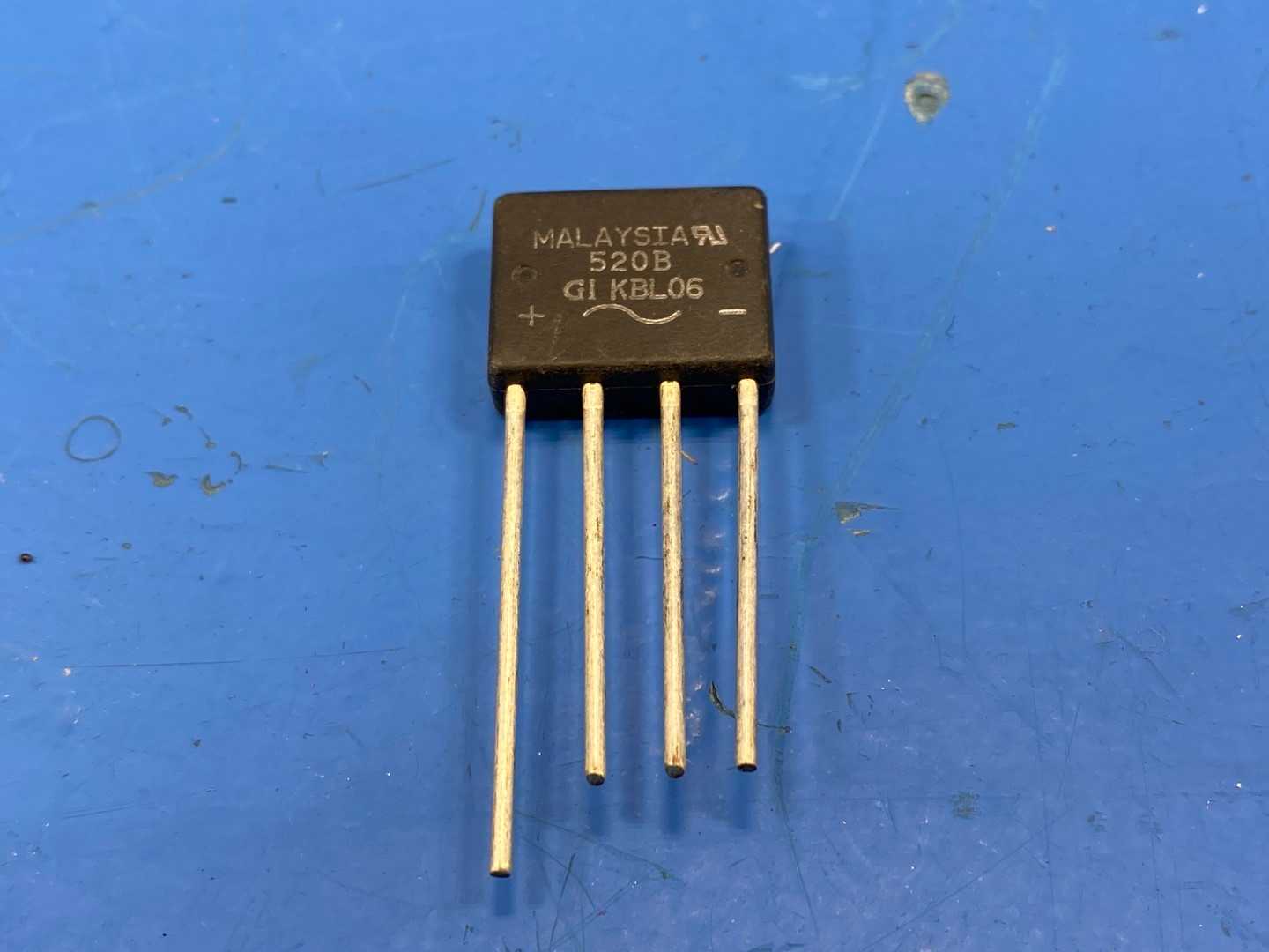 Bridge Rectifier Diode 520B GI KBL06 