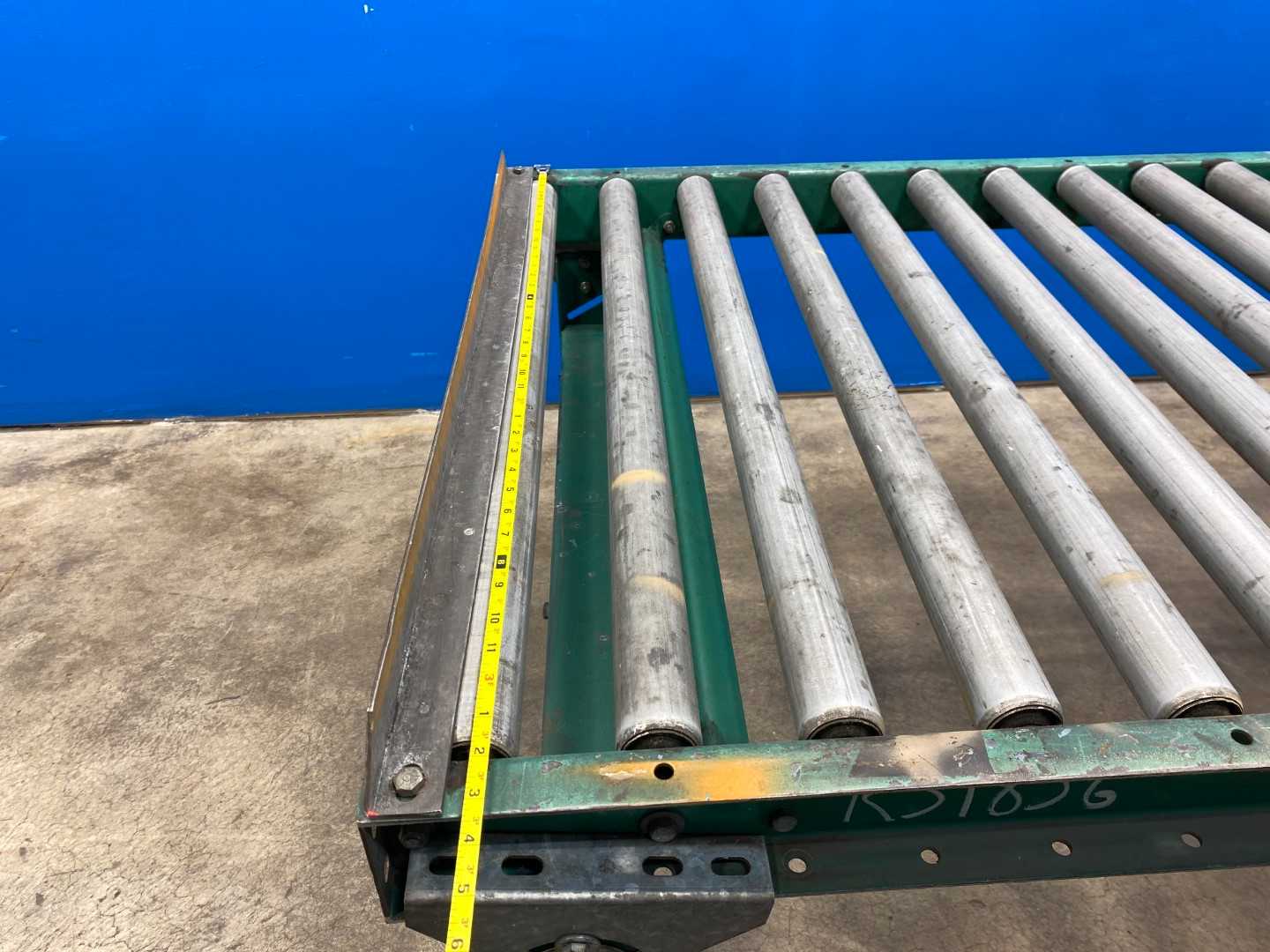 Gravity Roller Conveyor 10' x  36" x 3.5"