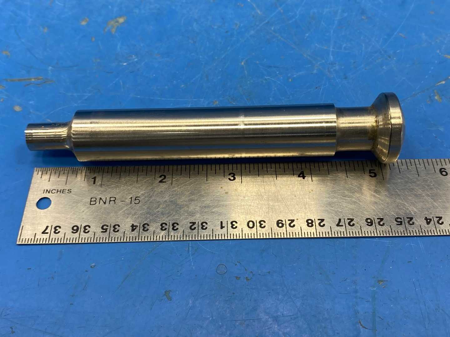 Round Press Punch 3/8" Diameter x 5-1/4" Long