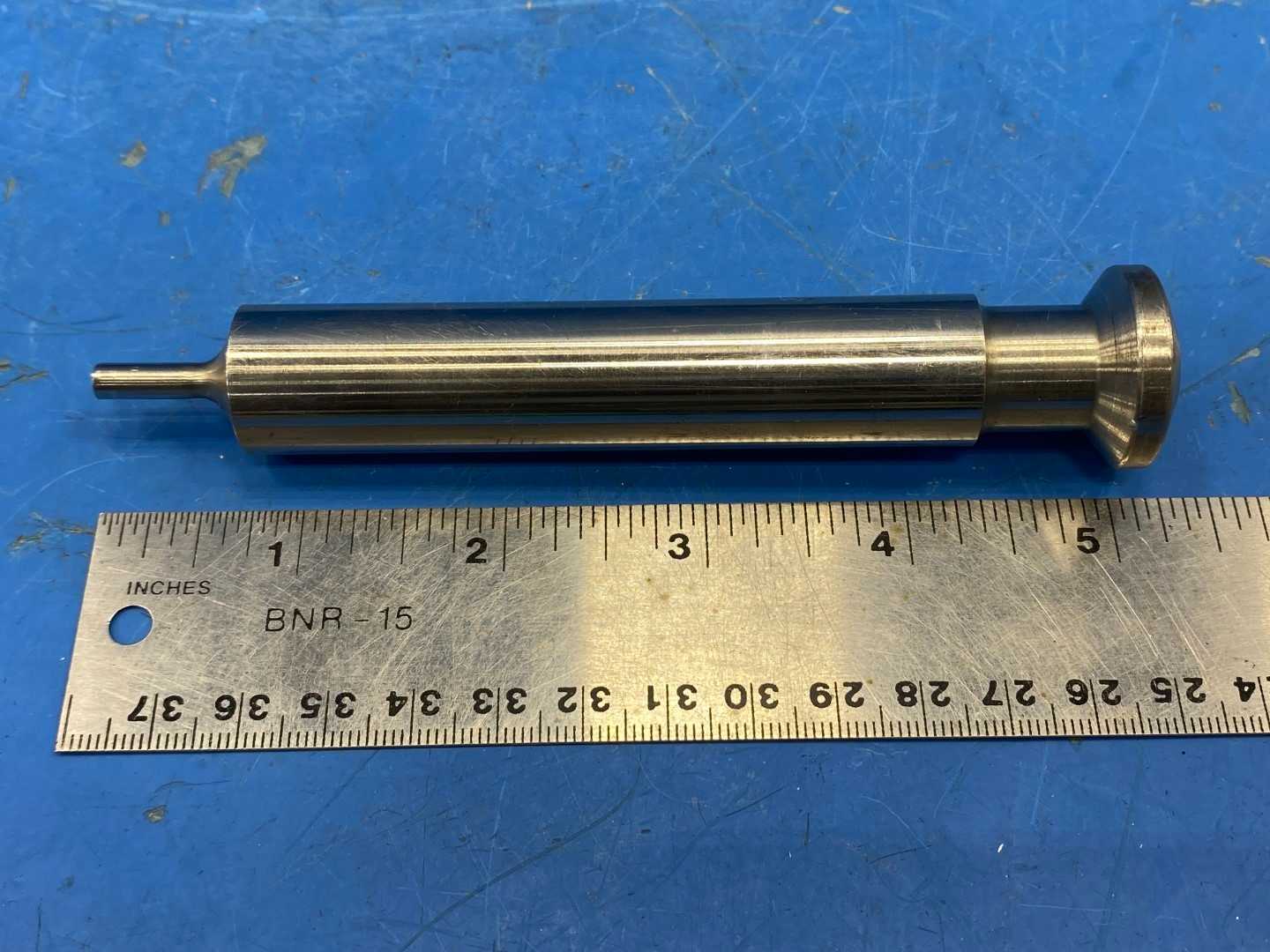 Round Press Punch 1/8" Diameter x 5-1/4" Long