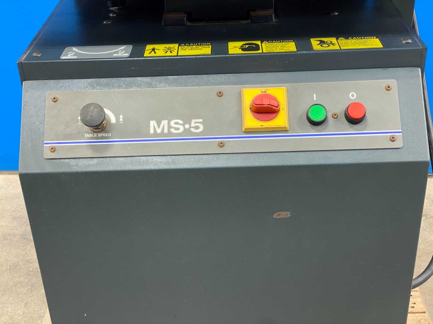Challenge MS-5 Paper Drill - 3 Drill Heads - Model CMC-401CE - Industrial Print Shop Equipment